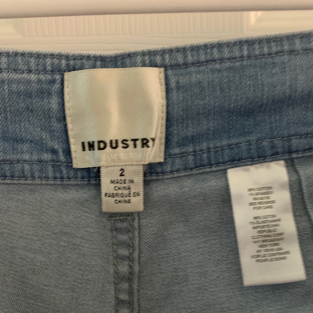 INDUSTRY Light Blue Wide Leg Jeans - Picture 2 of 4